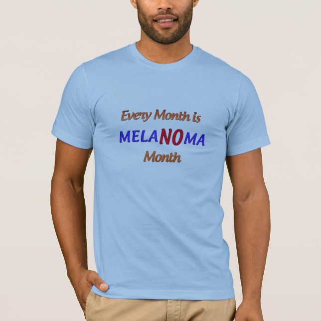 T-shirt Sensibilização Melanoma (Frente)