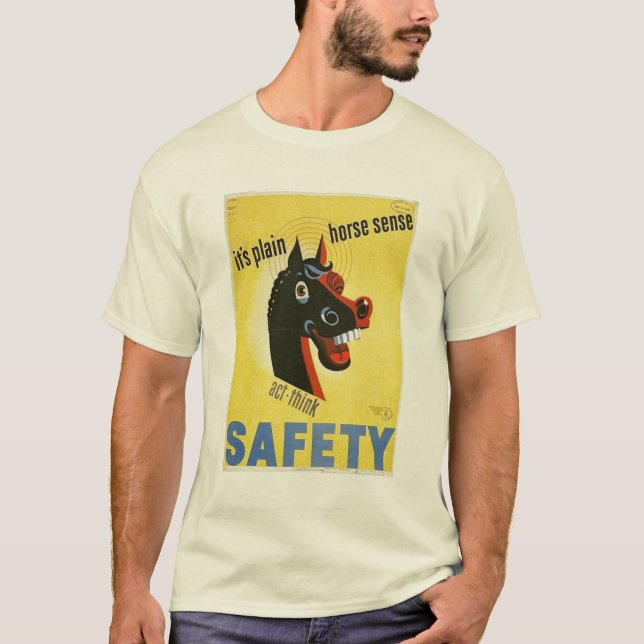 T-Shirt Sensor de Cavalo (Frente)