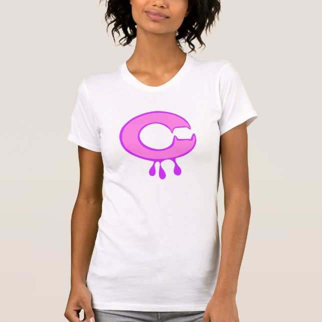 T-shirt ╚" Sensor de Diabo Sensível Dente C Bella Canvas T (Frente)