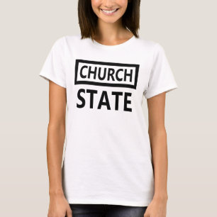 T-shirt Separação da Igreja e do Estado - Alteração 1r