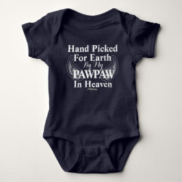 T-shirt Separado à mão da PAWPAW DE SAUDAÇÃO DE CRIANÇA do