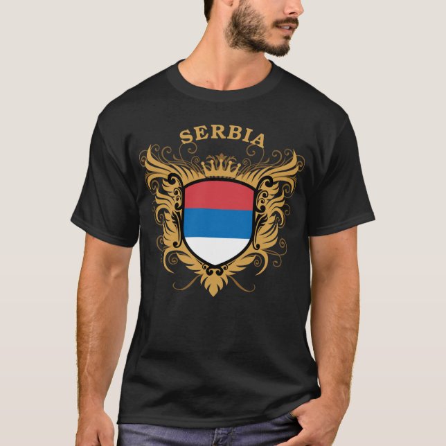 T-shirt Serbia (Frente)