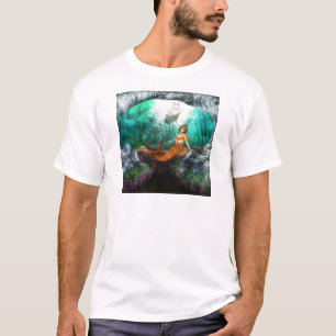T-shirt Sereia com Shipwreck