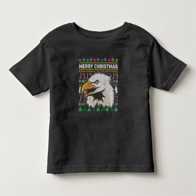 T-shirt Série Eagle Ugly Christmas Sweater (Frente)