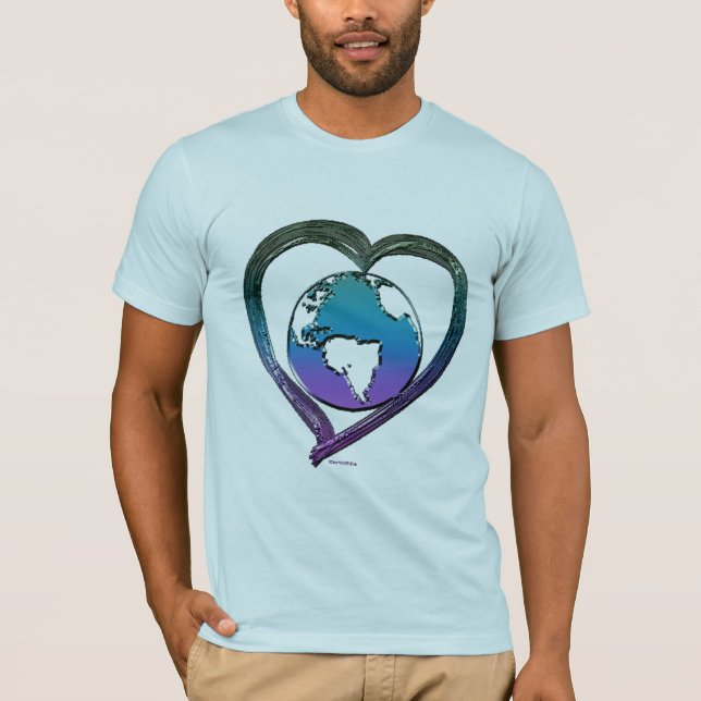 T-shirt Série EARTH LOVER (Frente)