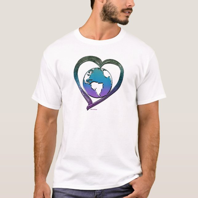 T-shirt Série EARTH LOVER (Frente)