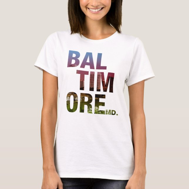 T-shirt Série Liberty - Tipo Baltimore (Frente)