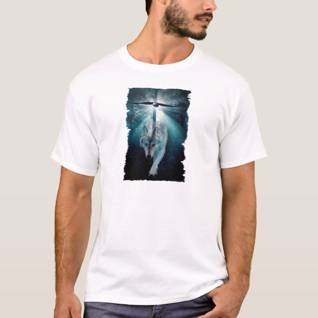 T-shirt Série WOLF & EAGLE (Frente)