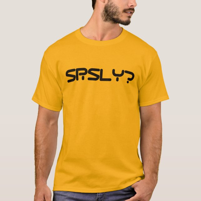 T-SHIRT SÉRIO? (Frente)