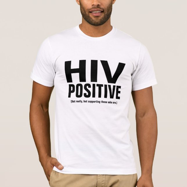 T-SHIRT SEROPOSITIVO (Frente)