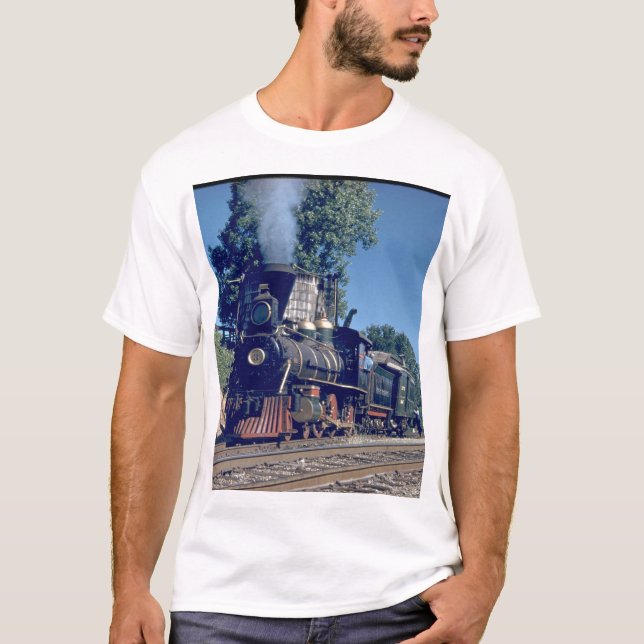 T-shirt Serra RR 4-6-0 #3, 1893_Trains (Frente)