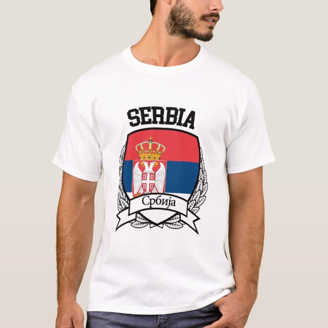T-shirt Sérvia (Frente)