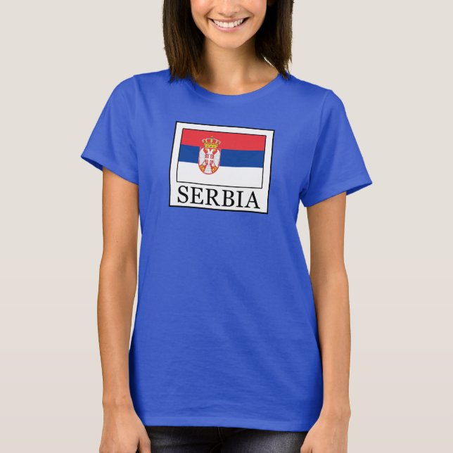 T-shirt Sérvia (Frente)