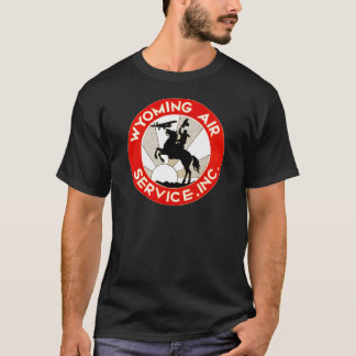 T-shirt Serviço aéreo de Wyoming