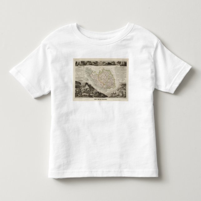 T-shirt Serviço De La Vendee (Frente)