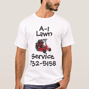T-shirt Serviço do gramado A-1