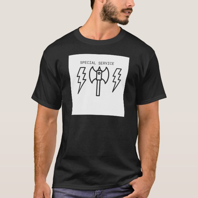 T-shirt Serviço Especial (Frente)