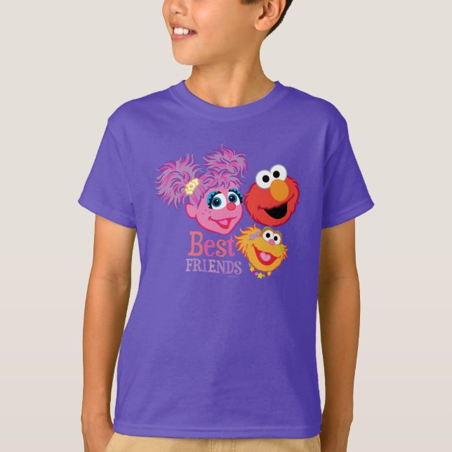 T-shirt Sesame Street dos melhores amigos (Frente)