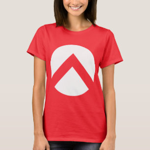 T-shirt Seta Cevron Círculo