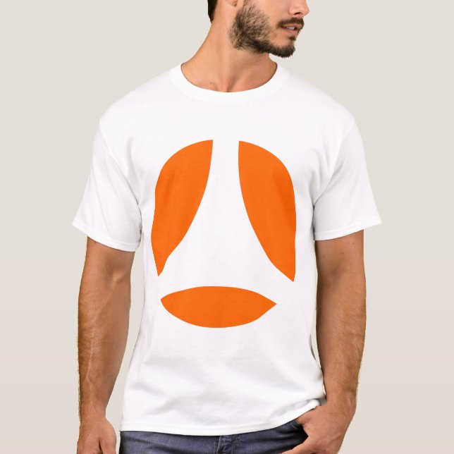 T-shirt Seta de Bola de Curva (Frente)