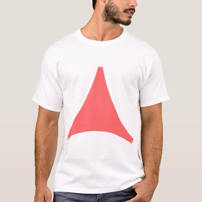 T-shirt Seta de três lados (Frente)