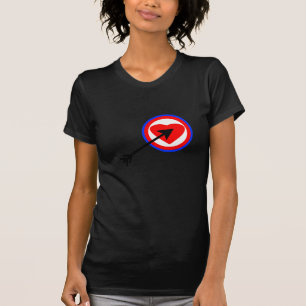 T-shirt Seta Para Meu Coração Preto 35° O Zazzle MUSEUM