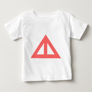 T-shirt Seta Triangular Dividida