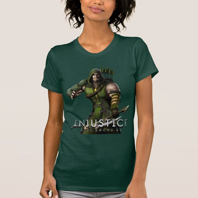 T-shirt Seta Verde (Frente)