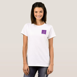 T-shirt Sete das irmãs nomes básicos junto T w/college