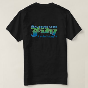 T-shirt Seu agente imobiliário 365 dias por ano