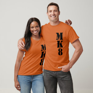 T-shirt Seu Monograma de 3 letras no Decor de Camuflagem