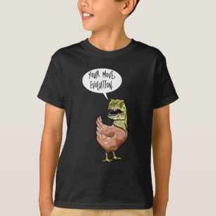 T-shirt Seu movimento, evolução