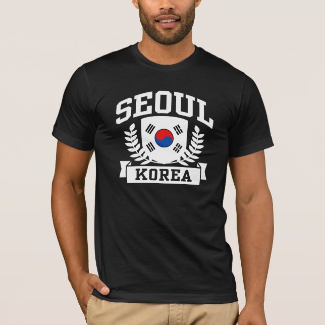 T-shirt Seul Coreia (Frente)