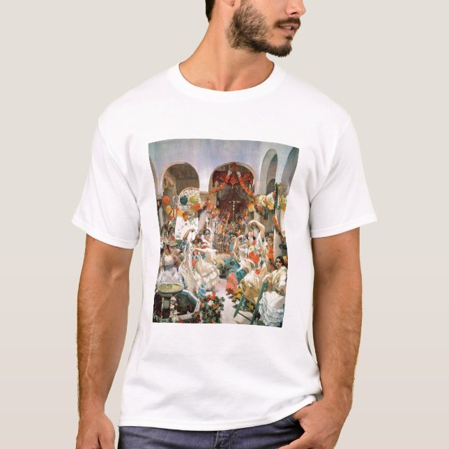 T-shirt Sevilha (óleo na canvas) (Frente)