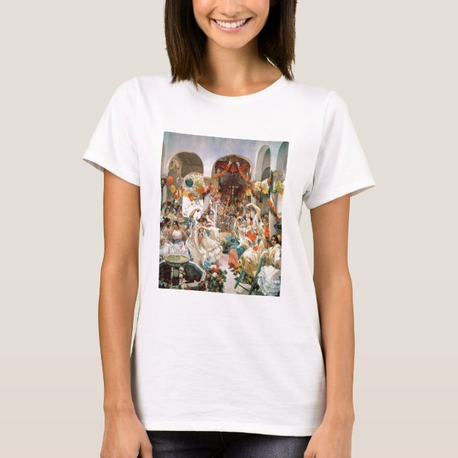 T-shirt Sevilha (óleo na canvas) (Frente)