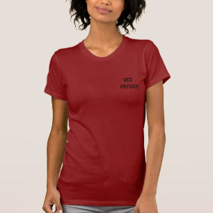 T-SHIRT SEXTA-FEIRA VERMELHA!