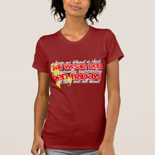 T-shirt Sexta-feira vermelha!