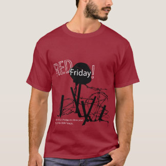 T-shirt Sexta-feira vermelha