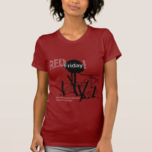 T-shirt Sexta-feira vermelha