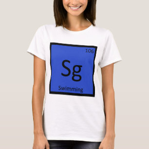 T-shirt Sg - Tabela Periódica da Química de Esportes Aquát