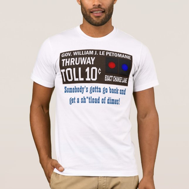 T-shirt Sh*tload das moedas de dez centavos (Frente)