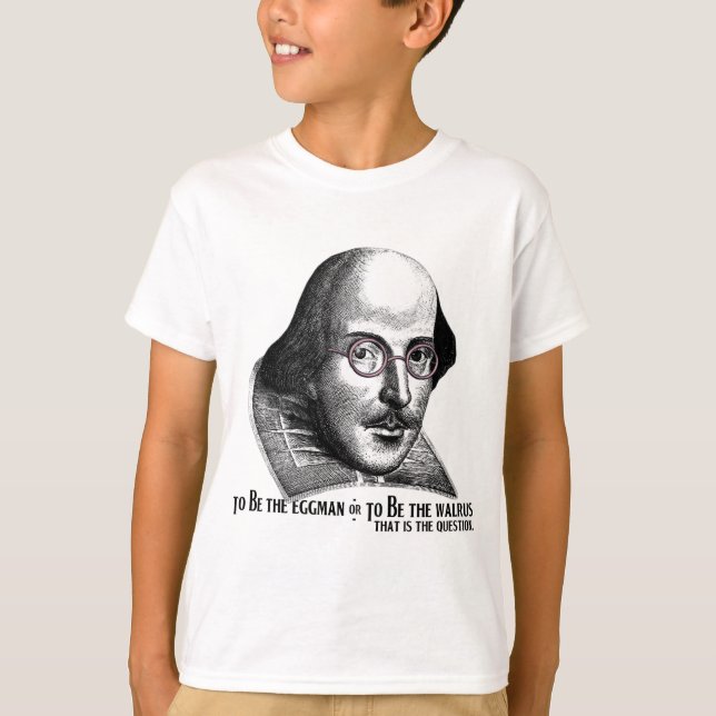 T-shirt Shakespeare Lennon II (Frente)
