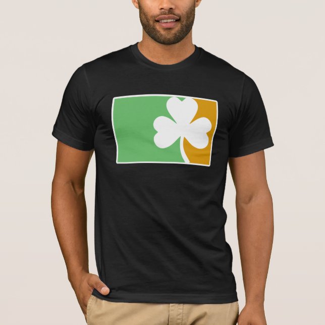 T-shirt Shamrock irlandês (Frente)