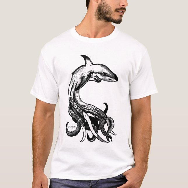 T-shirt Sharktopus (Frente)