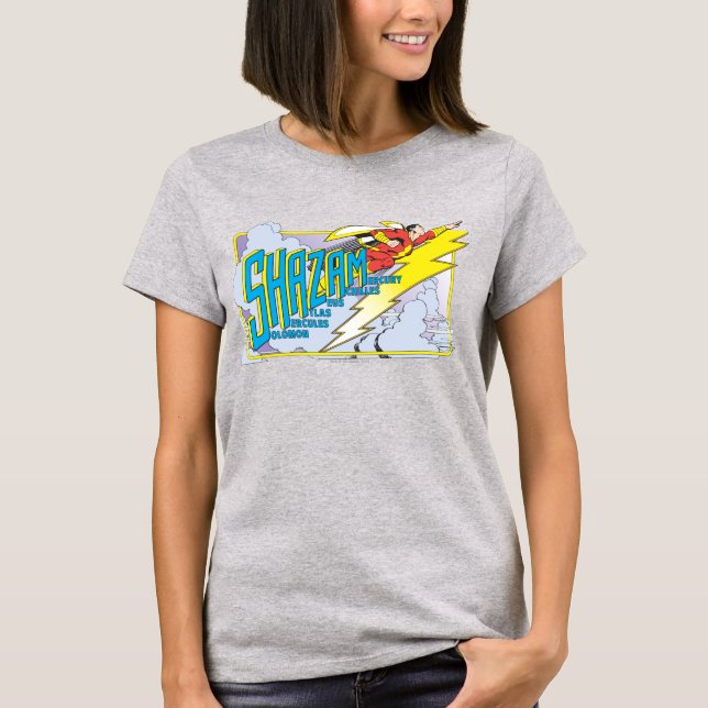 T-shirt Shazam Acrônimo 2 (Frente)