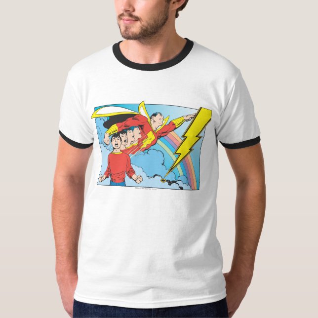 T-shirt SHAZAM/Billy Batson (Frente)