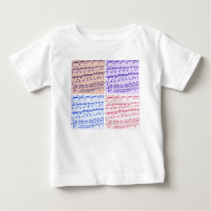 T-shirt Sheet Music/Glee Club