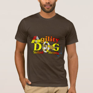 T-shirt Sheltie Agilidade Shetland Sheepdog Gifs