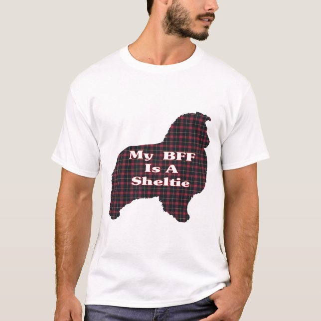 T-shirt Sheltie BFF Gifts (Frente)