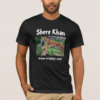 T-shirt Shere Khan: Boa vinda à selva de Kipling